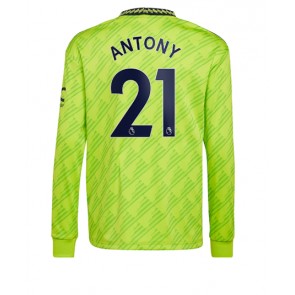 Manchester United Antony #21 Tredje Tröja 2022-23 Långärmad